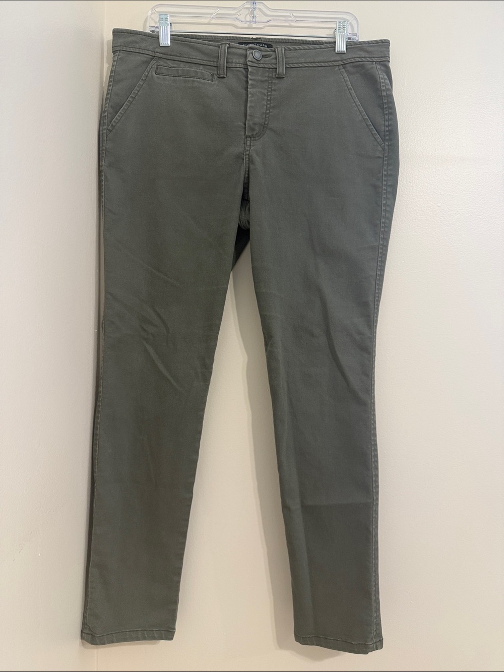 41 Hawthorn Olive ankle Straight-Leg Pants